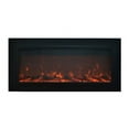thumbnail image 1 of The Sideline Steel 50" by Touchstone - Mesh Screen Recessed Electric Fireplace, 1 of 12