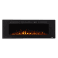 thumbnail image 1 of The Sideline by Touchstone - 60" Wide Recessed Smart Electric Fireplace - Black, 1 of 11