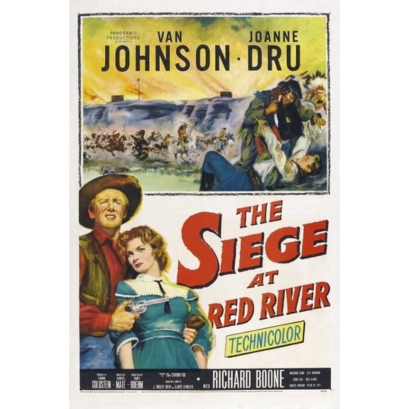 The Siege at Red River Movie Poster Print (27 x 40)