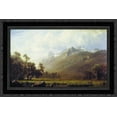 thumbnail image 1 of The Sierras near Lake Tahoe 24x19 Black Ornate Wood Framed Canvas Art by Bierstadt, Albert, 1 of 2