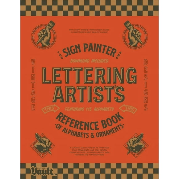 The Sign Painter and Lettering Artist's Reference Book of Alphabets and Ornaments (Paperback)