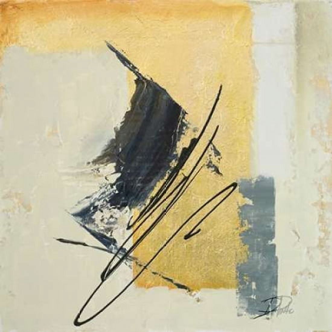 The Sign of Gold II Canvas Art - Patricia Pinto (24 x 24)