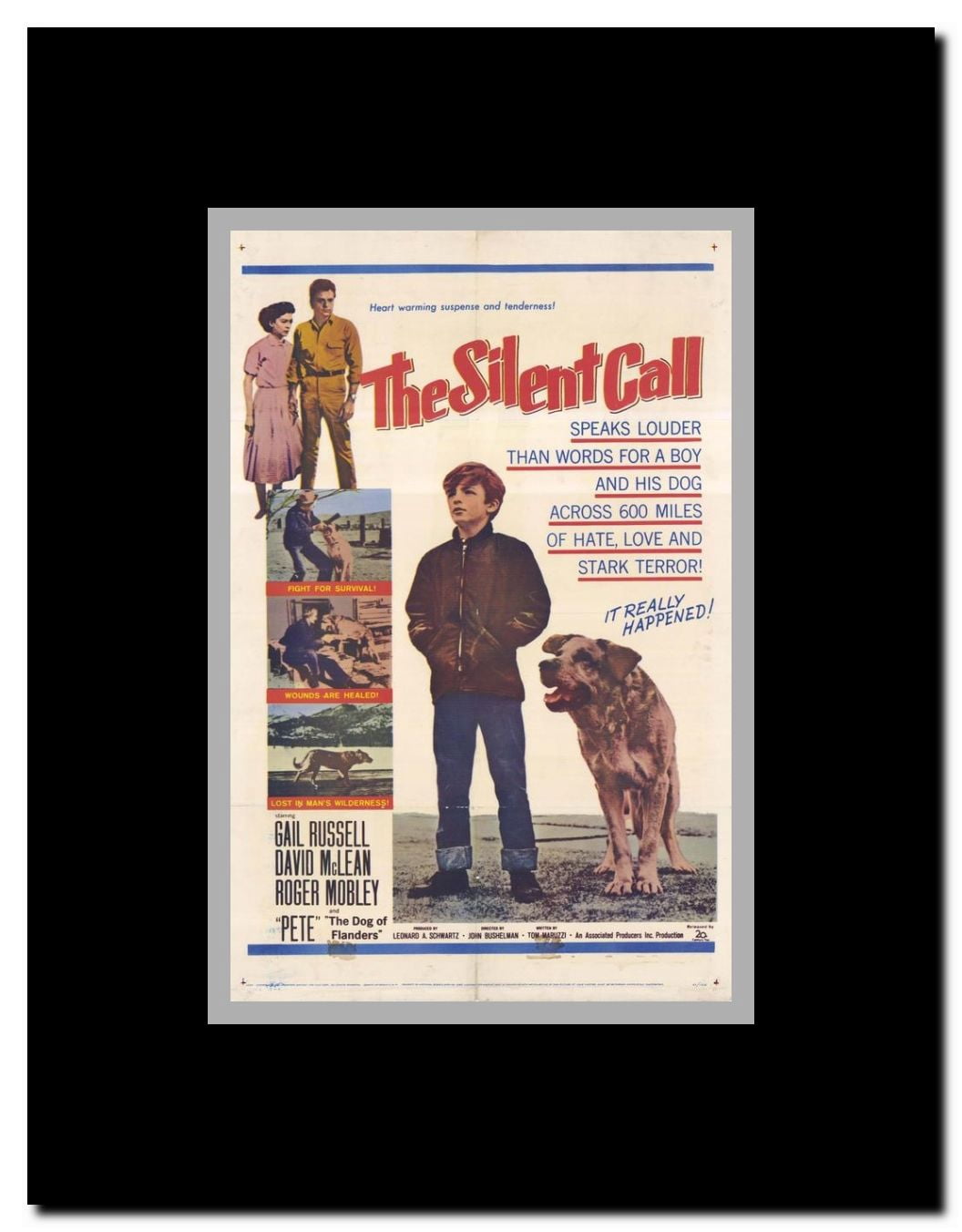 The Silent Call Framed Movie Poster