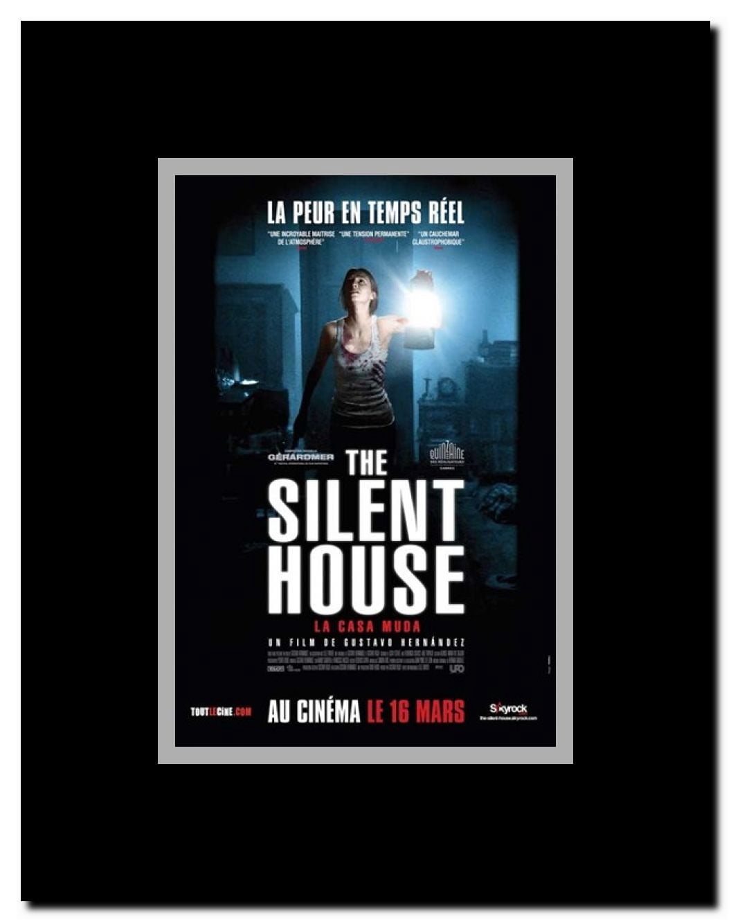 The Silent House Framed Movie Poster