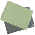 thumbnail image 1 of The Silicone Kitchen Silicone Oven Baking Mats BPA Free, Extra Thick, Half Sheet 16 in by 11.75 in, Set of 2, Green and Gray, 1 of 7