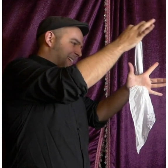 The Silk by Gonzalo Albiana and Crazy Jokers Magic Tricks Silk Pass The Hand Magia Close up lllusions Gimmicks Props