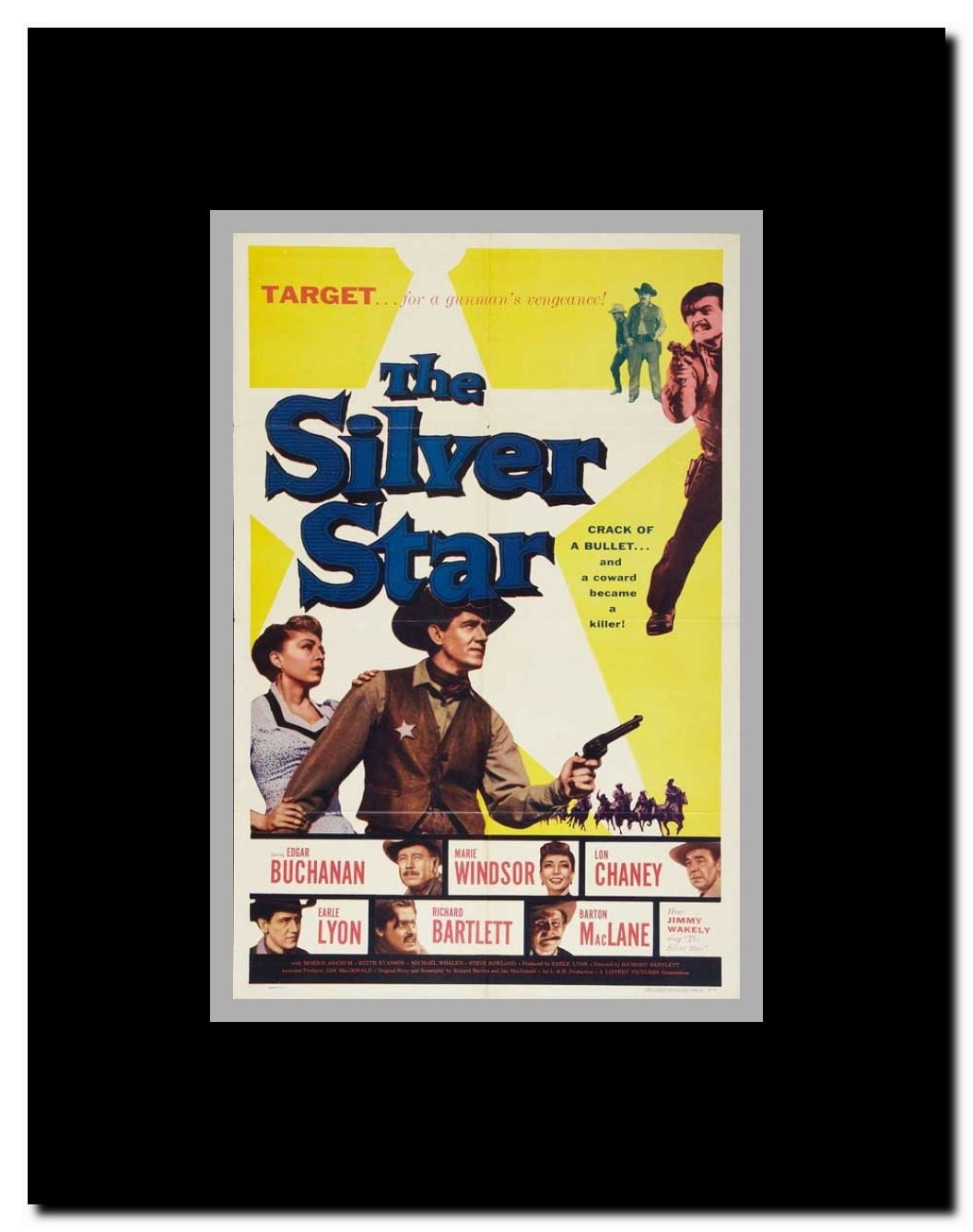 The Silver Star Framed Movie Poster