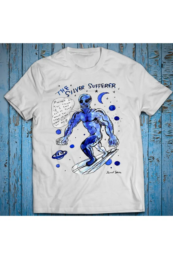 The Silver Sufferer Daniel Johnston My Yoke Is Heavy Silly Love T Shirt