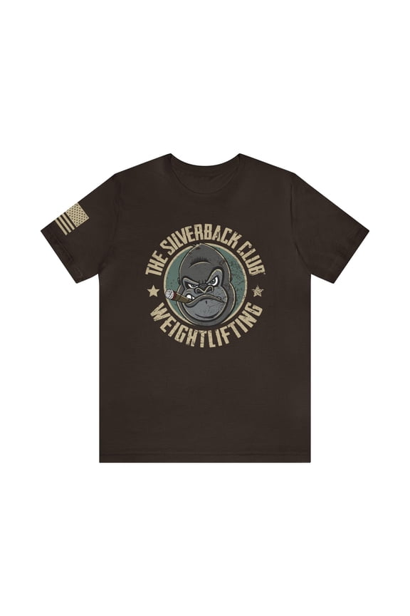 The Silverback Club® "WEIGHTLIFTING" T-Shirt