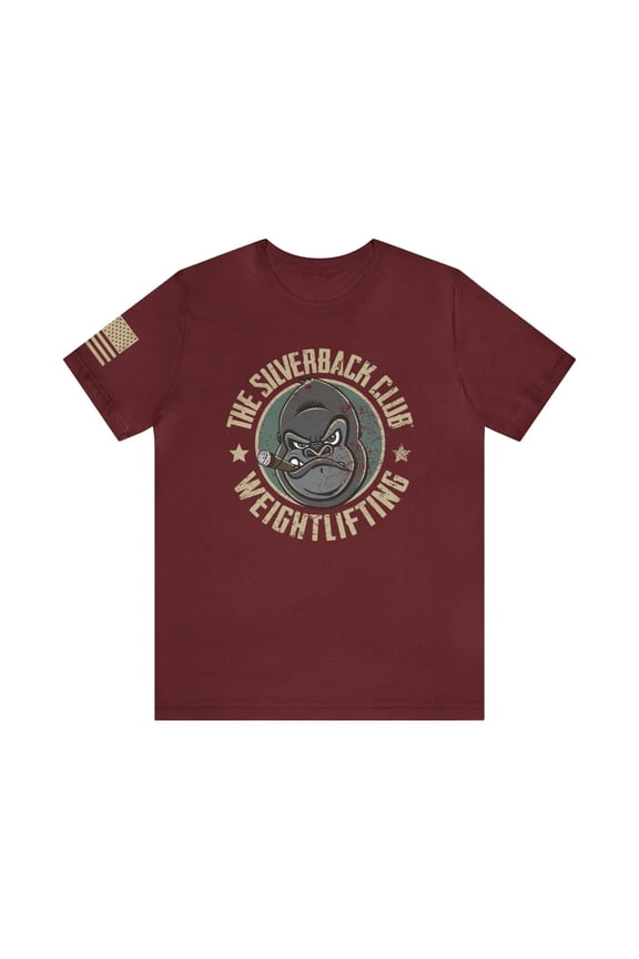 The Silverback Club® "WEIGHTLIFTING" T-Shirt