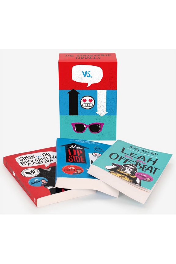 The Simonverse Novels 3-Book Box Set: Simon vs. the Homo Sapiens Agenda, the Upside of Unrequited, and Leah on the Offbe, (Paperback)