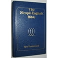thumbnail image 1 of Pre-Owned THE SIMPLE ENGLISH BIBLE - NEW TESTAMENT American Edition (Hardcover) 093783002X 9780937830024, 1 of 1