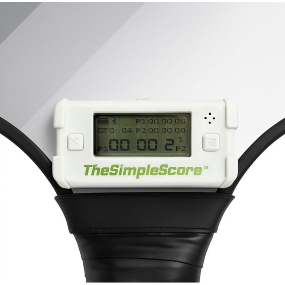 The SimpleScore Pickleball Scorekeeper Digital Paddle Mounted Score Counter