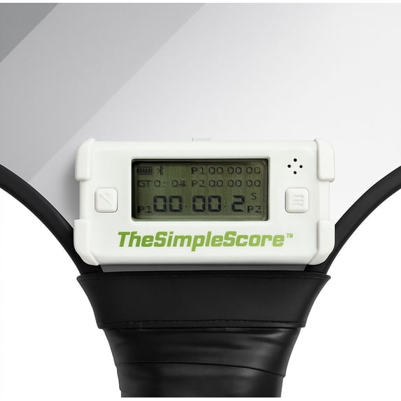 The SimpleScore® Pickleball Scorekeeper Digital Paddle Mounted Score Counter