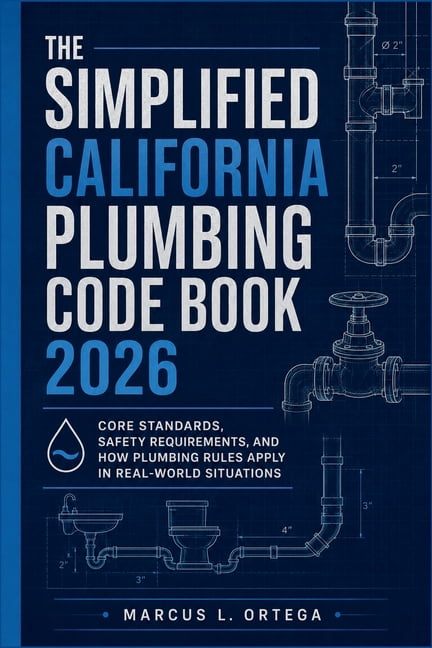 The Simplified California Plumbing Code Book 2026: Core Standards, Safety Requirements, and How Plumbing Rules Apply in , (Paperback)