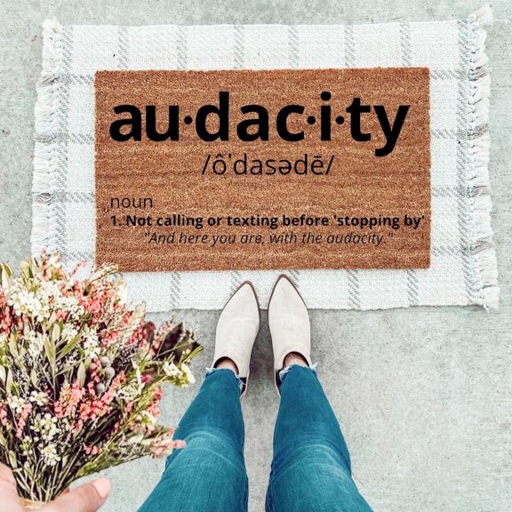The Simply Rustic Barn - Audacity Doormat