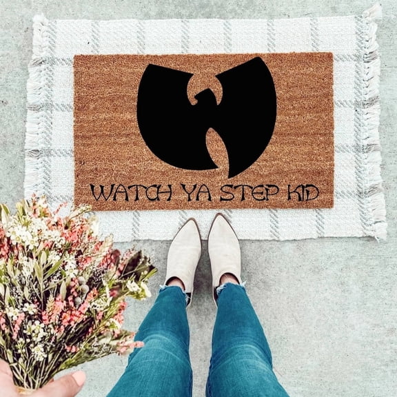 The Simply Rustic Barn - Wu Tang Doormat - Watch Ya Step Kid