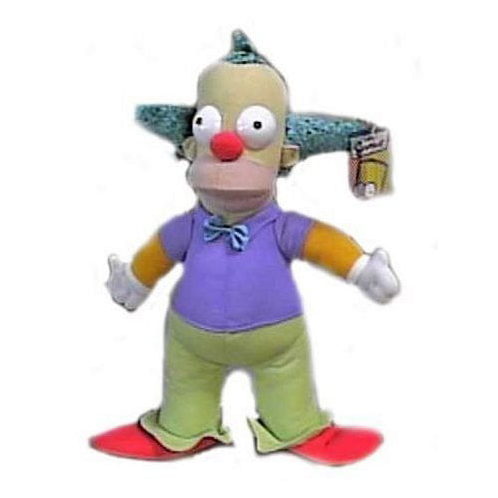 krusty the clown stuffed toy