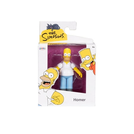 The Simpsons 2.5 inch Tall Scaled Collectible Homer Simpson Action Figure for Child Ages 4+