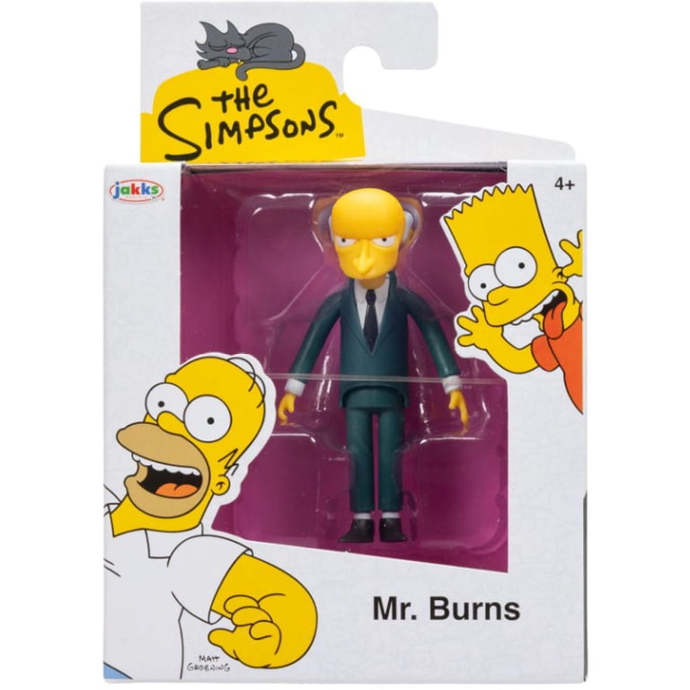 Jakks Pacific The Simpsons Wave 5 Mr Burns Mini Figure, 2.5-inch
