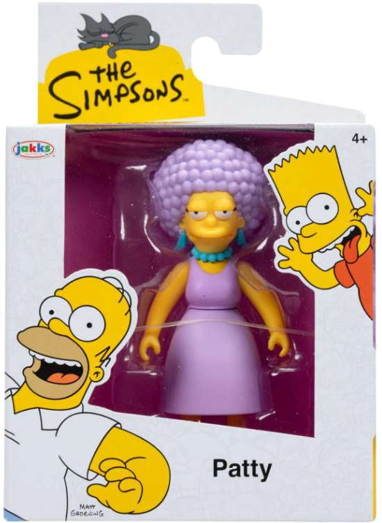 The Simpsons Wave 5 Patty Bouvier Mini Figure - Walmart.com