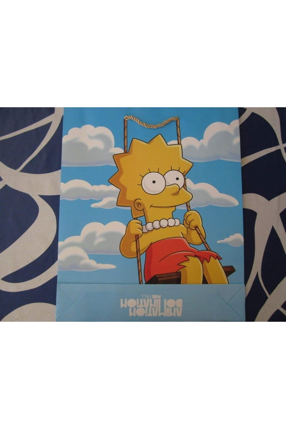 Simpsons 2014 SDCC Fox exclusive Lisa Simpson promo tote bag
