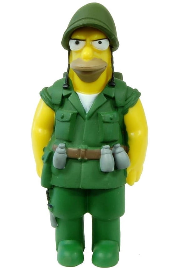 The Simpsons 20th Anniversary Figure Seasons 6-10 Fighting Abe Simpson