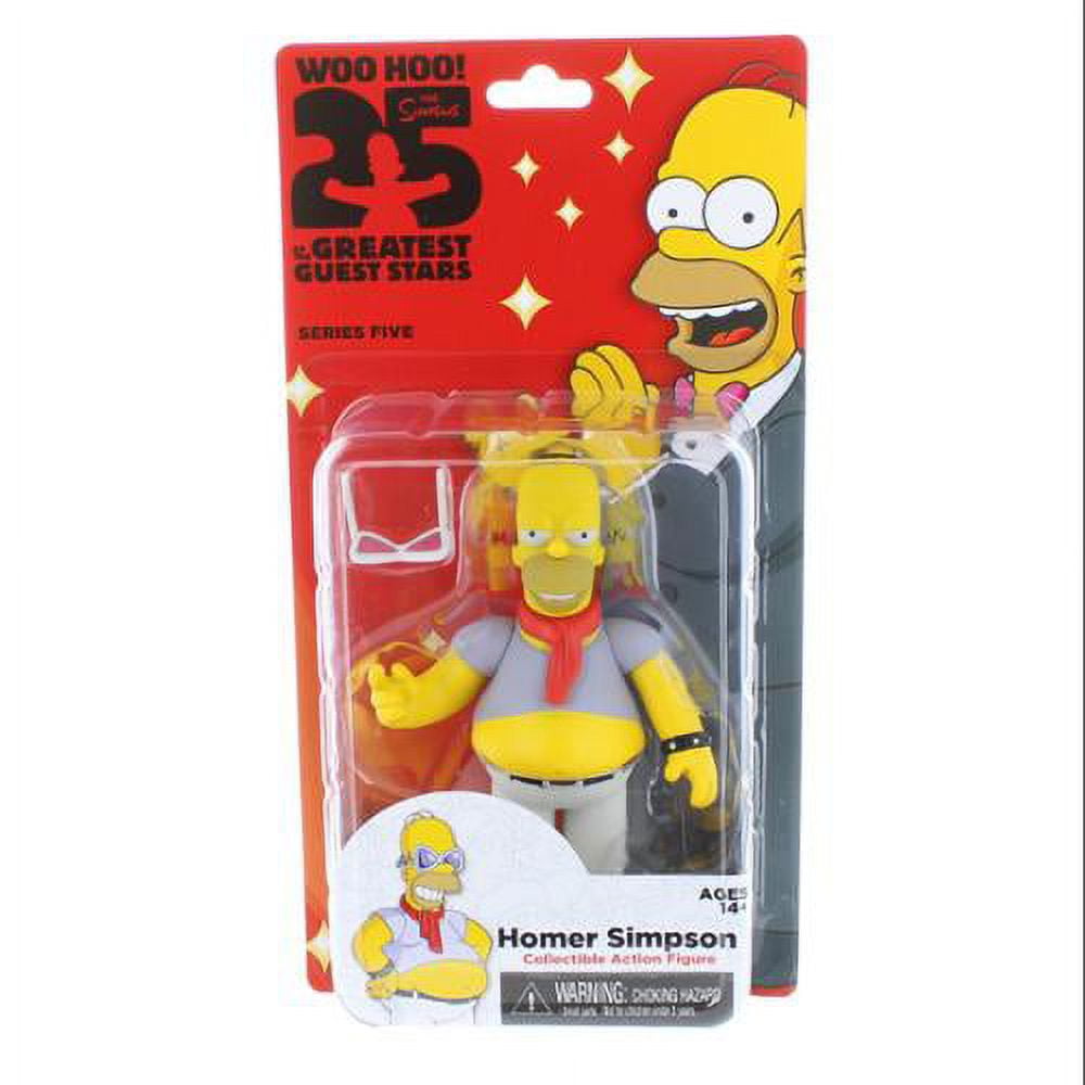 The Simpsons 25th Anniversary 5" Series 5 Action Figure Homer Simpson