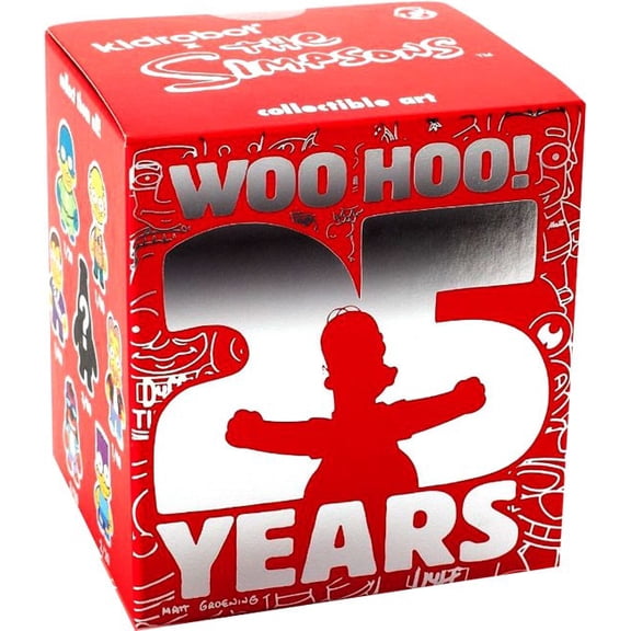 The Simpsons 25th Anniversary Mini Figure Mystery Pack