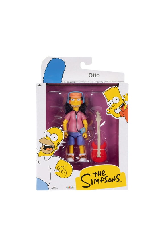 5 inch Otto Action Figure with Electric Guitar Accessory for Child Ages 4+