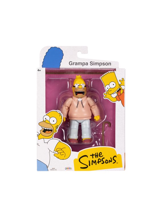 The Simpsons Wave 5 Grandpa Action Figure (Cane)