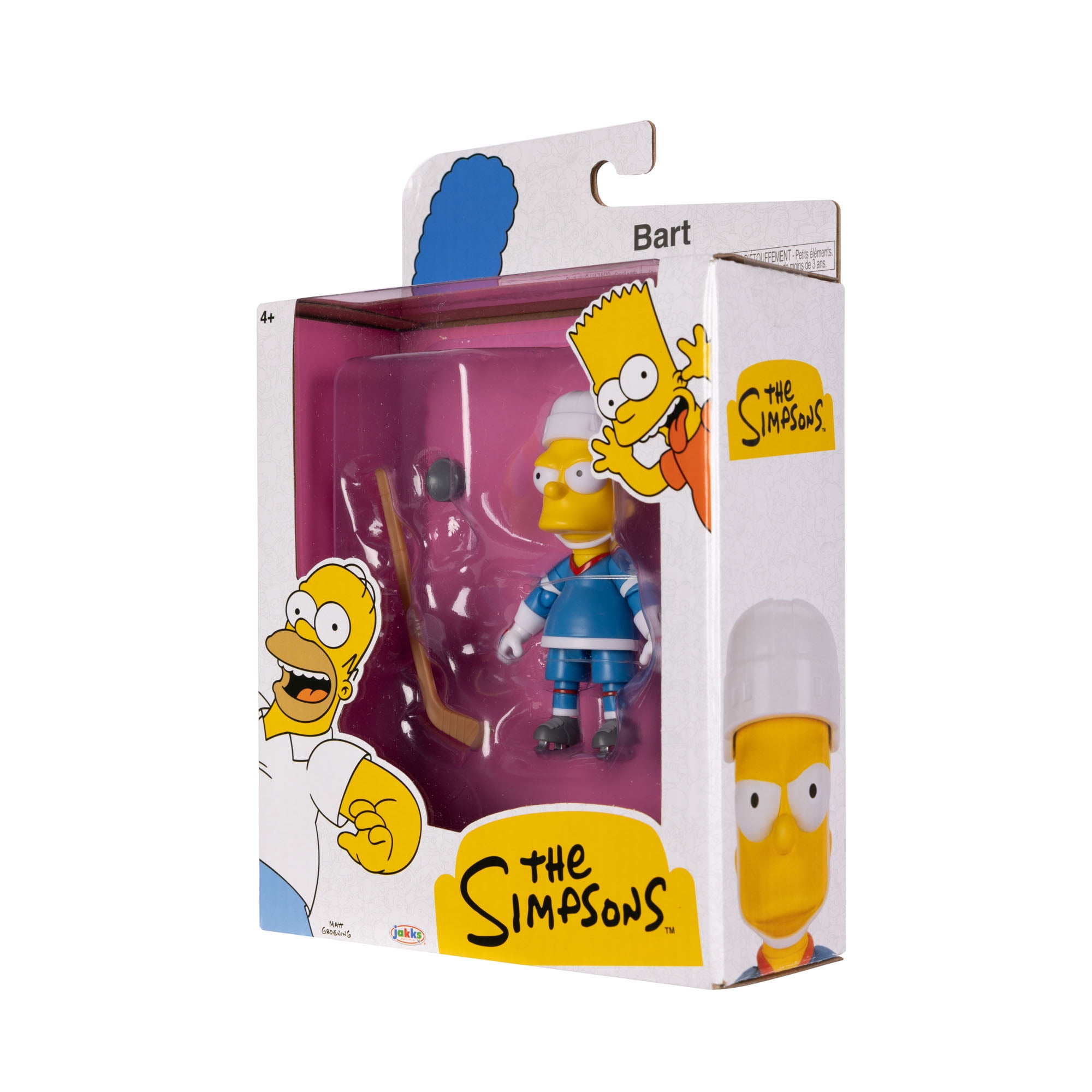 The Simpsons Wave 5 Bart Action Figure (Hockey Uniform) - Walmart.com