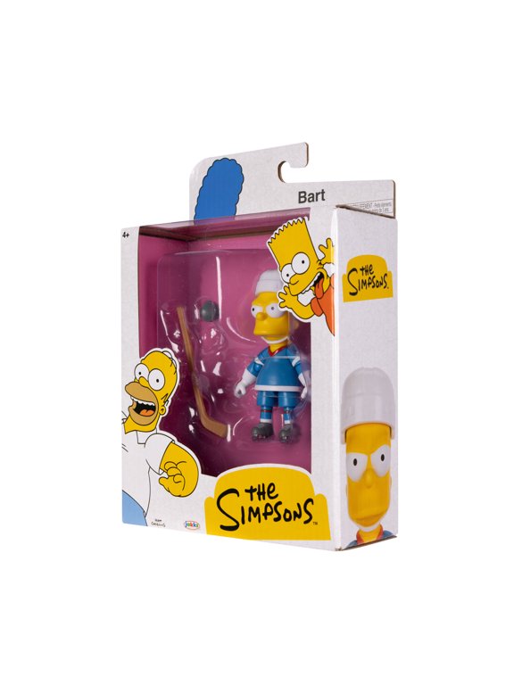 The Simpsons Wave 5 Bart Action Figure (Hockey Uniform)