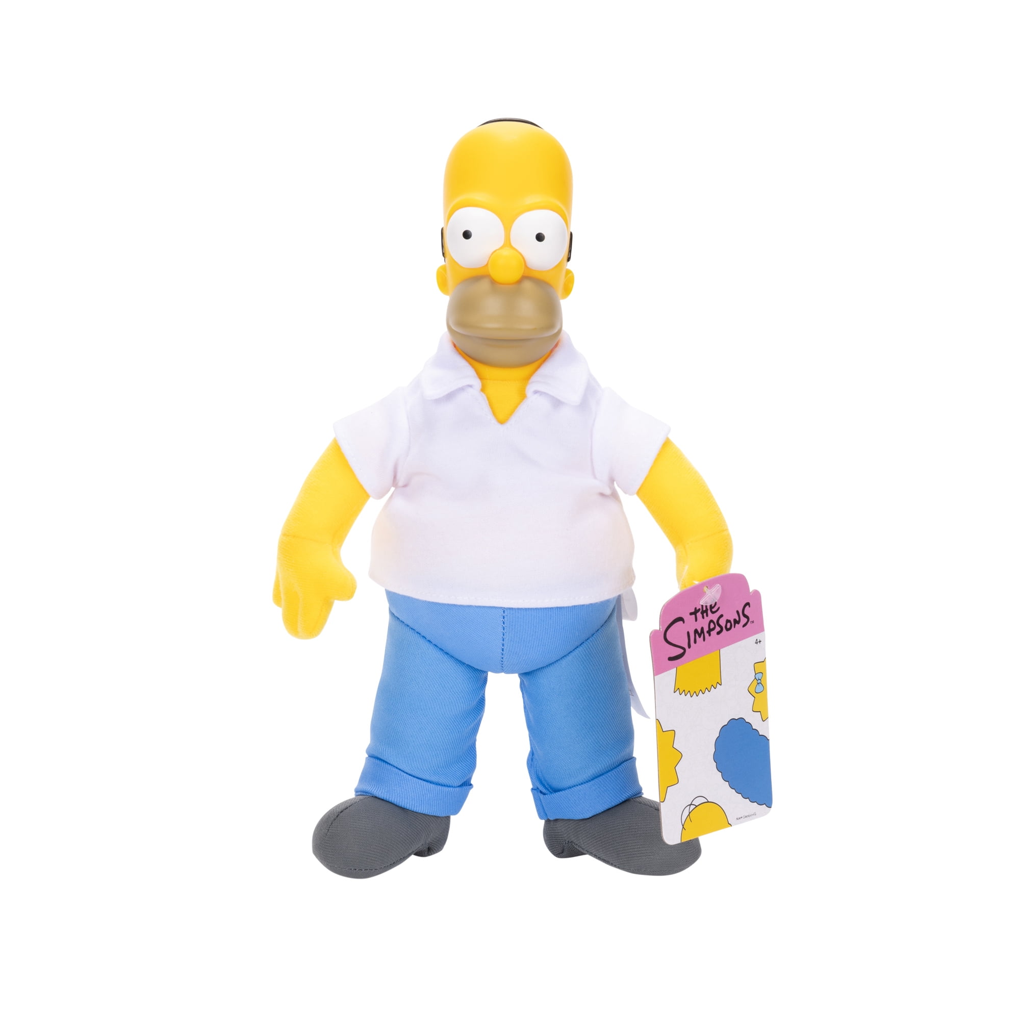『5年保証』 The with Figure Simpson Homer Plush Scale Inch 9 Simpsons その他