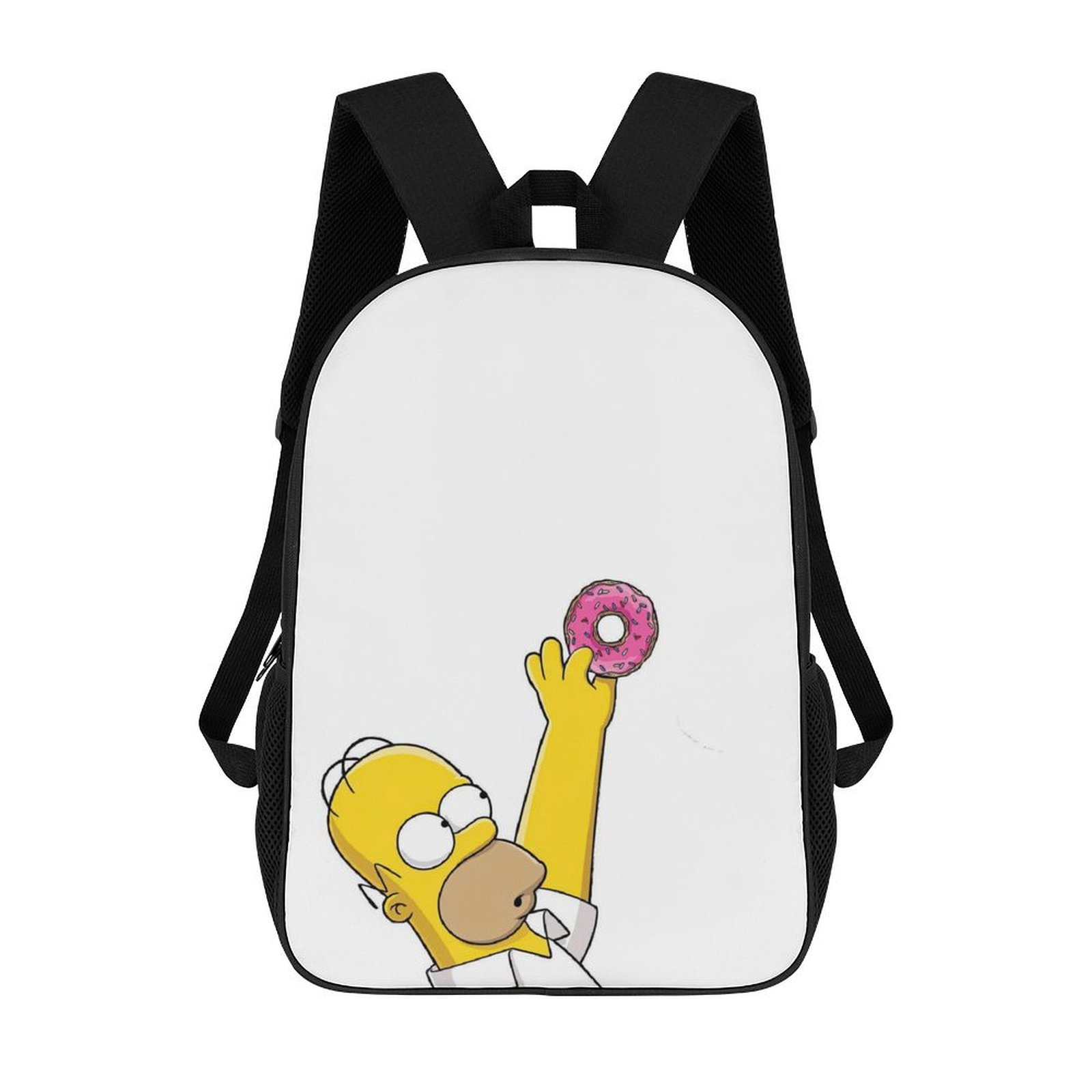 The Simpsons Backpack for School College 17 Inch Lightweight Waterproof ...
