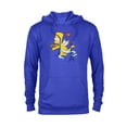 thumbnail image 1 of The Simpsons Bart Cherub Slingshot Cupid - Pullover Hoodie for Adults – Customized-Royal Heather, 1 of 5