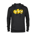 thumbnail image 1 of The Simpsons Bart Lisa Maggie - Pullover Hoodie for Adults - Customized-Black, 1 of 5