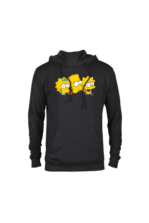 Bart Lisa Maggie - Pullover Hoodie for Adults - Customized-Black