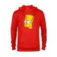 thumbnail image 1 of The Simpsons Bart Simpson Face - Pullover Hoodie for Adults- Customized-Red Heather, 1 of 5