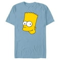 thumbnail image 1 of The Simpsons Bart Simpson Face - Short Sleeve Blended T-Shirt for Adults- Customized-Ocean Blue, 1 of 5