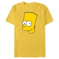 thumbnail image 1 of The Simpsons Bart Simpson Face - Short Sleeve Blended T-Shirt for Adults- Customized-Yellow, 1 of 5