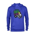 thumbnail image 1 of The Simpsons Bart Simpson Funky Fresh Beats Served Daily - Pullover Hoodie for Adults - Customized-Royal, 1 of 5
