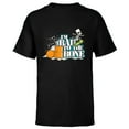 thumbnail image 1 of The Simpsons Bart Simpson I’m Bad to the Bone Skateboard - Short Sleeve T-Shirt for Kids - Customized-Black, 1 of 5