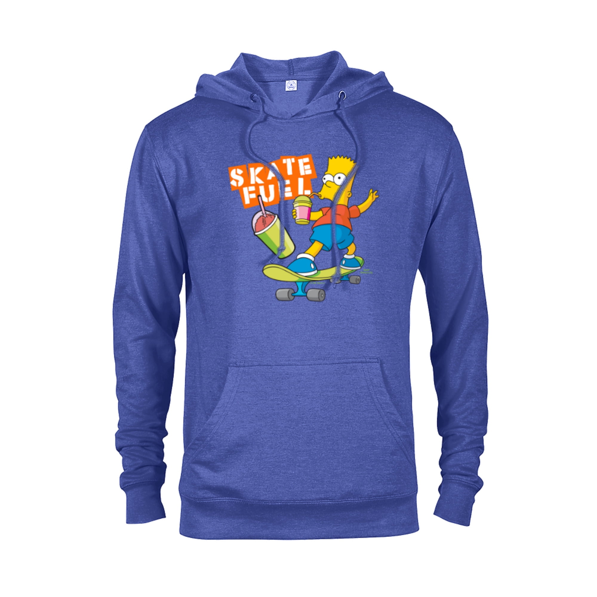 The Simpsons Bart Simpson Skate Fuel Skateboard Squishee - Pullover ...