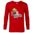 thumbnail image 1 of The Simpsons Bart Simpson Skate Royalty - Long Sleeve T-Shirt for Men - Customized-New Red, 1 of 5