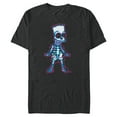 thumbnail image 1 of The Simpsons Bart Simpson Way in Trouble X-Ray - Short Sleeve Blended T-Shirt for Adults - Customized-Dark Heather, 1 of 5