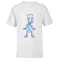 thumbnail image 1 of The Simpsons Bart Simpson Way in Trouble X-Ray - Short Sleeve T-Shirt for Kids - Customized-White, 1 of 5