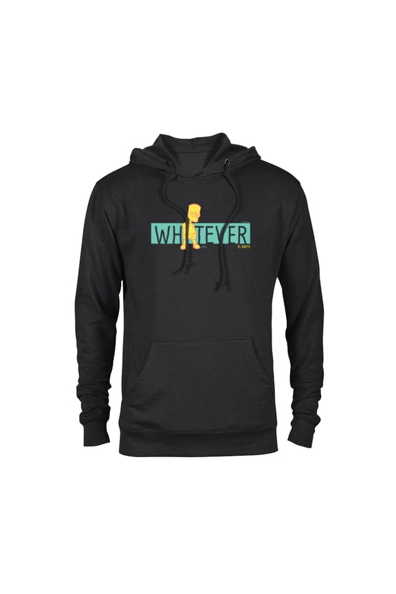 Bart Simpson Whatever El Barto - Pullover Hoodie for Adults - Customized-Black