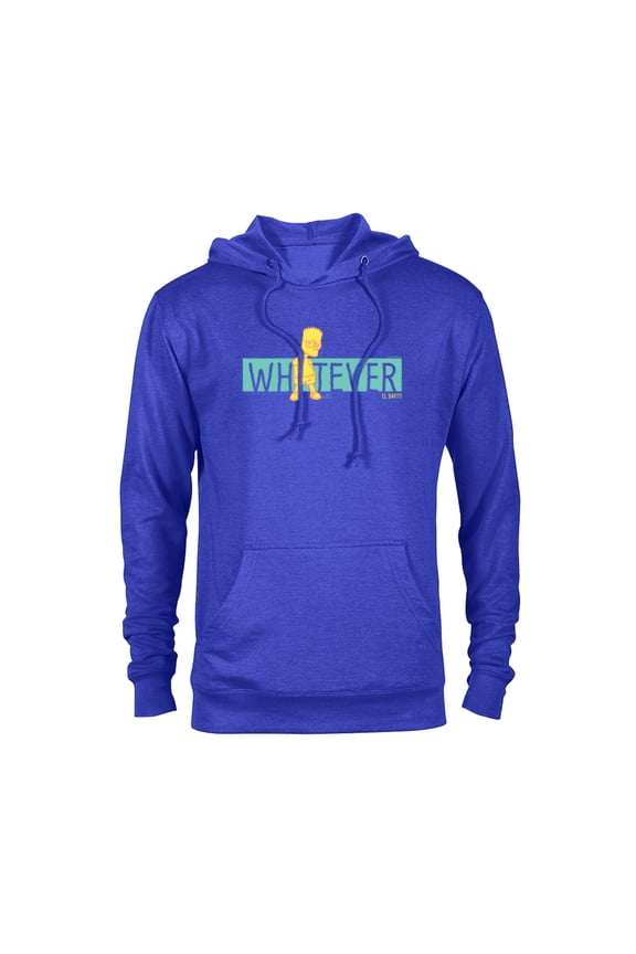 Bart Simpson Whatever El Barto - Pullover Hoodie for Adults - Customized-Royal