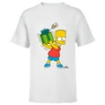 thumbnail image 1 of The Simpsons Bart Simpsons Present Time Holiday - Short Sleeve T-Shirt for Kids – Customized-White, 1 of 5